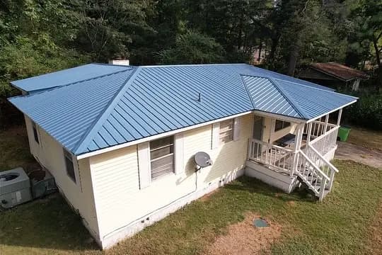 Metal Roofing roofing project in Birmingham, Alabama.