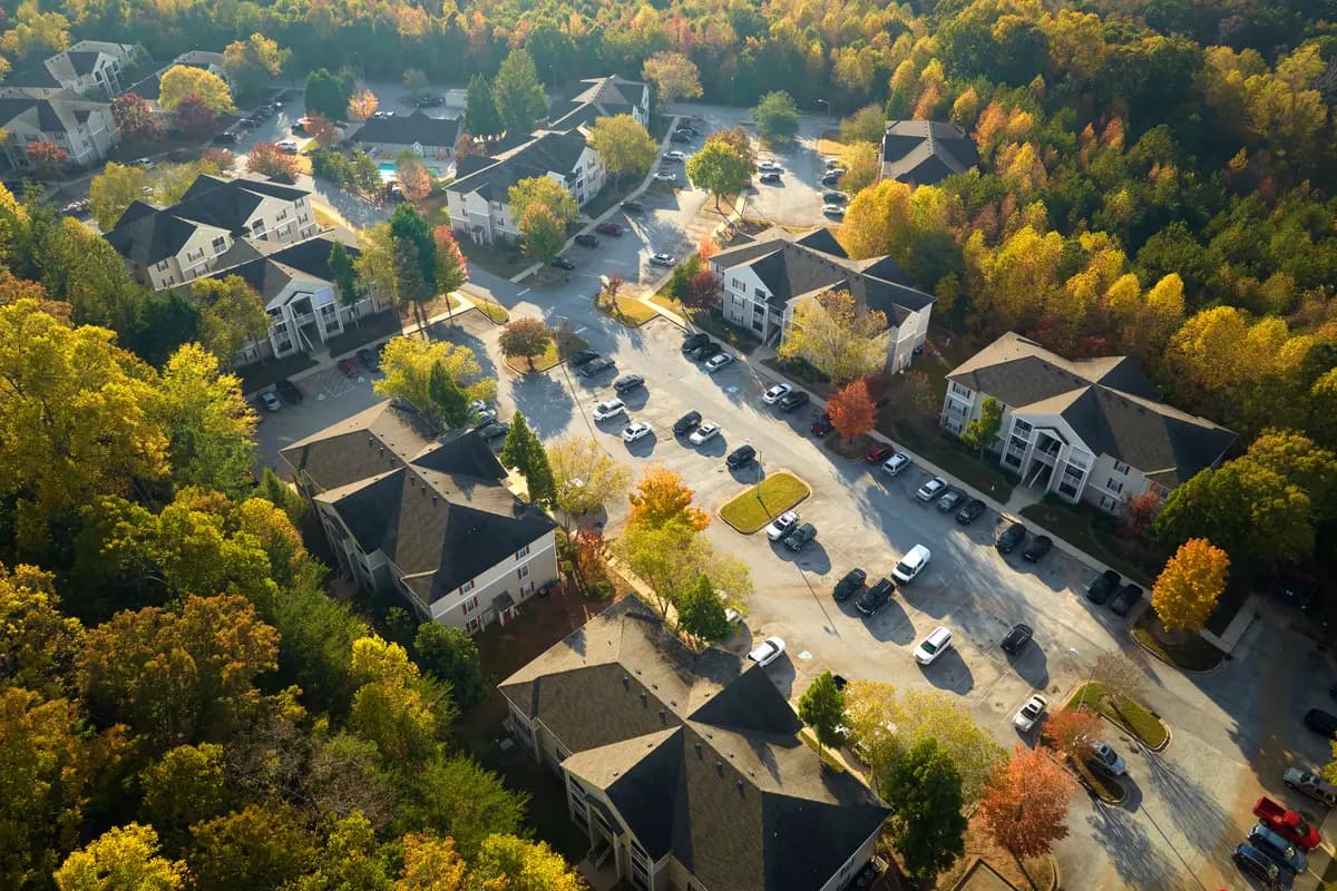 Multi-Family roofing project in Birmingham, Alabama.