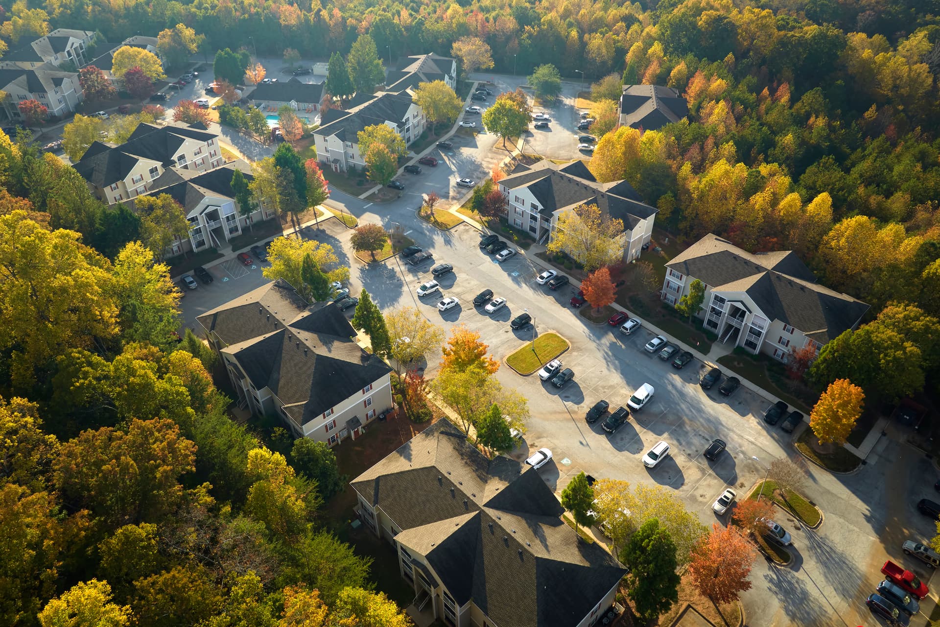 Multi-Family roofing project in Birmingham, Alabama.